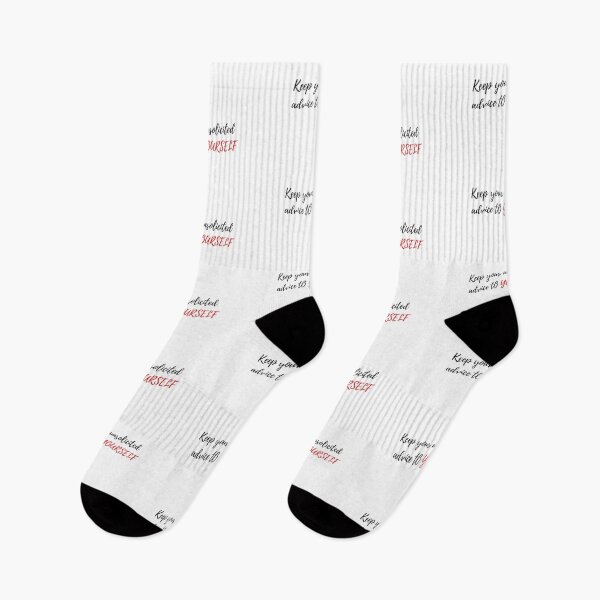 Item preview, KEEP YOUR UNSOLICITED ADVICE TO YOURSELF designed and sold by NEGOZIO.