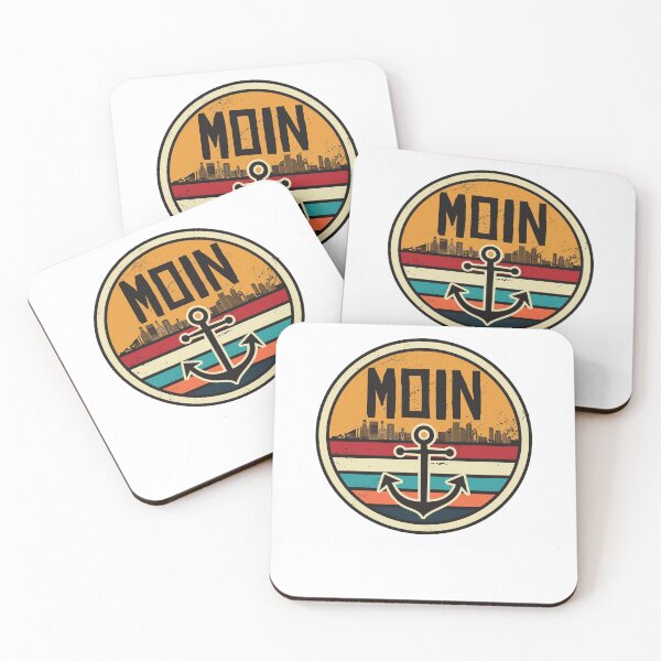 Aperçu de l'œuvre Moin Anker Wi Snackt Platt cadeau bas allemand créée et vendue par Renergie.