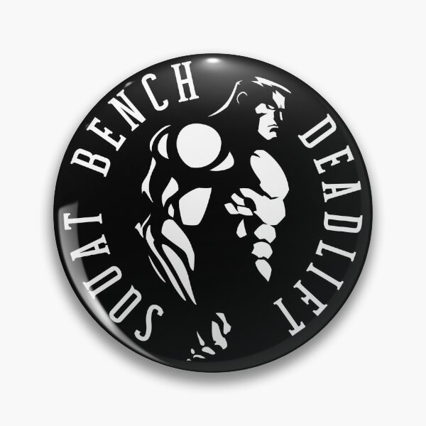 Item preview, SQUAT BENCH DEADLIFT Jacked White designed and sold by HeavyLiftGift.