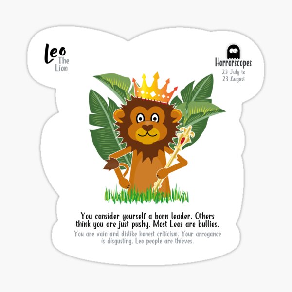 Leo Sticker