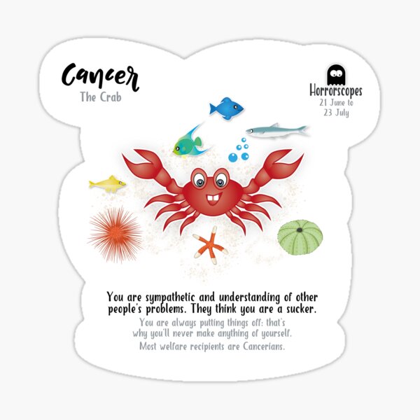 Cancer Sticker