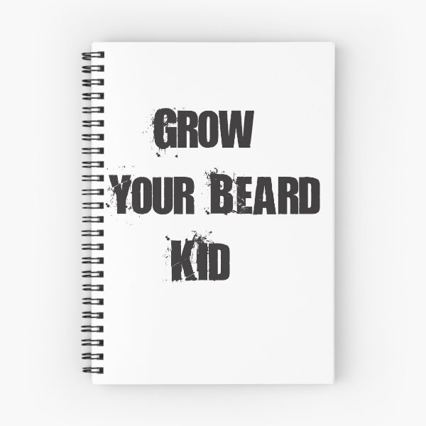 Item preview, Grow Your Beard, Kid designed and sold by badassgentleman.