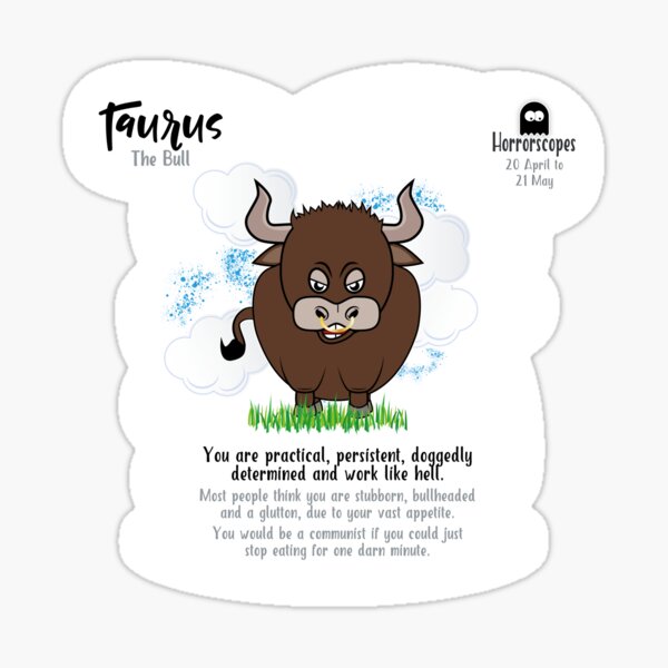 Taurus Sticker