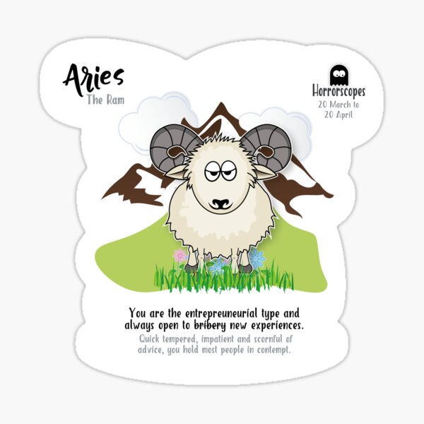 Aries Sticker