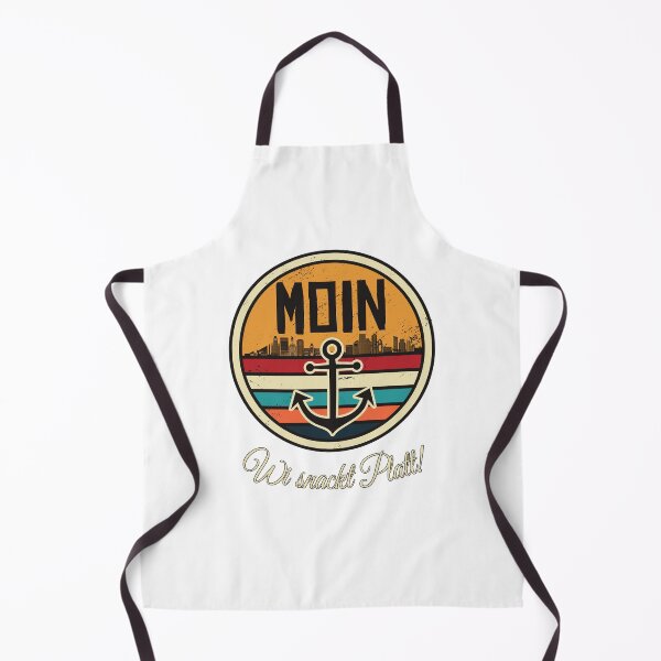 Aperçu de l'œuvre Moin Anker Wi Snackt Platt cadeau bas allemand créée et vendue par Renergie.