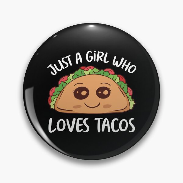 Item preview, Just A Girl Who Loves Tacos Cute Kawaii designed and sold by OnepixArt.