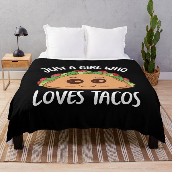 Item preview, Just A Girl Who Loves Tacos Cute Kawaii designed and sold by OnepixArt.