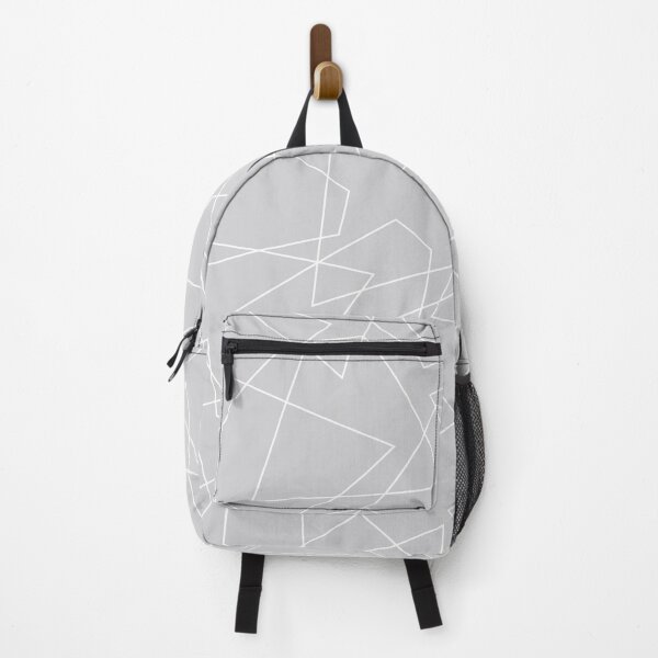 Item preview, Abstract geometric pattern - gray and white. designed and sold by K.S ART.