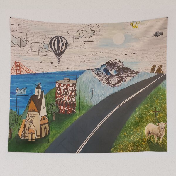 Item preview, Watercolor Weekend - Modest Mouse tribute designed and sold by chromaticlux.
