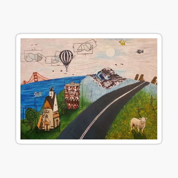 Item preview, Watercolor Weekend - Modest Mouse tribute designed and sold by gouge-art.