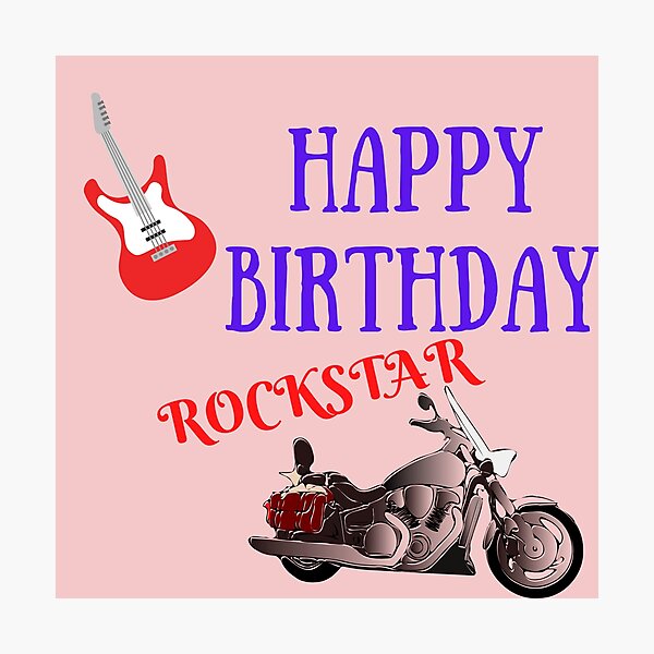 Produits Sur Le Theme De Guitare Joyeux Anniversaire Redbubble