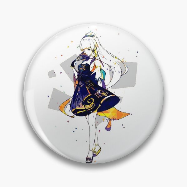 Item preview, Ayaka - Genshin Impact pop art designed and sold by MyRetroArt.