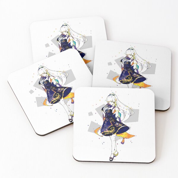 Item preview, Ayaka - Genshin Impact pop art designed and sold by MyRetroArt.