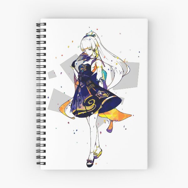 Item preview, Ayaka - Genshin Impact pop art designed and sold by MyRetroArt.