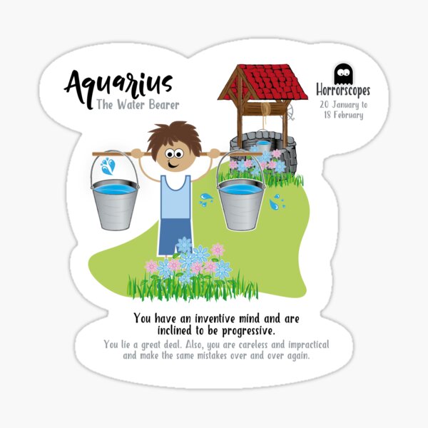 Aquarius Sticker