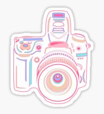Cute Pastel Camera Sticker