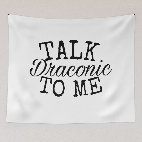 Item preview, TALK DRACONIC TO ME  designed and sold by ASsi-Eve.
