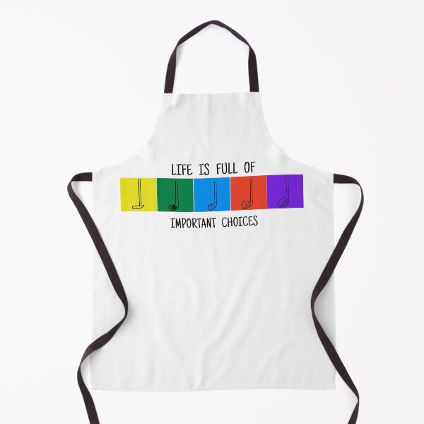 Item preview, Funny Life Is Full Of Important Choices Golf Lovers Design designed and sold by SurgicalDesign.