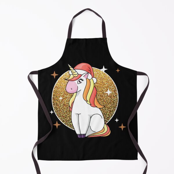 Item preview, Unicorn Wearing Santa Hat designed and sold by Creativenetic.