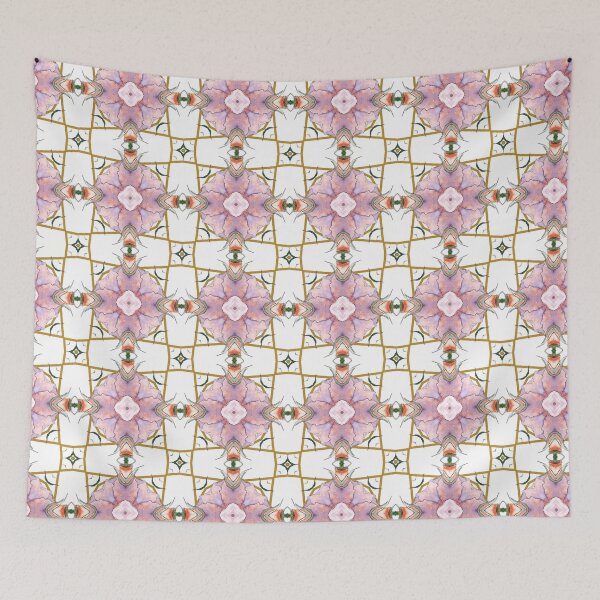 Item preview, Watercolor Floral Pattern Tile graphic  designed and sold by Openspace2020.