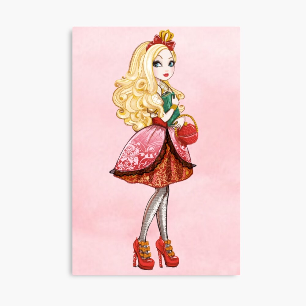 Ever After High Custom Repaint Apple White Doll 