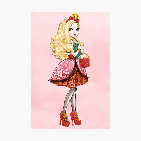 Ever After High Apple White Asthetisches Bild Fotodruck Von Tessyboy7 Redbubble