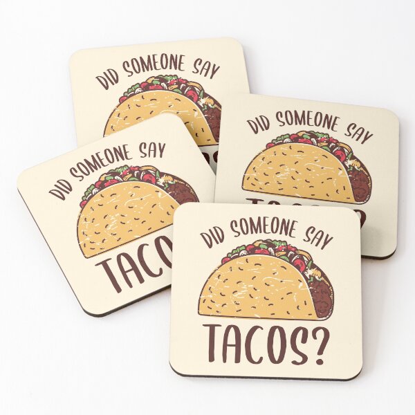 Item preview, Did Someone Say Tacos? designed and sold by OnepixArt.
