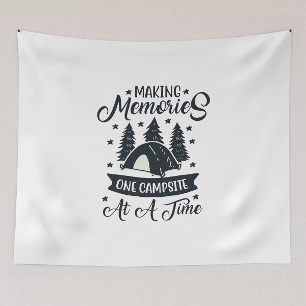 Item preview, Camping Tshirt designed and sold by pat49.