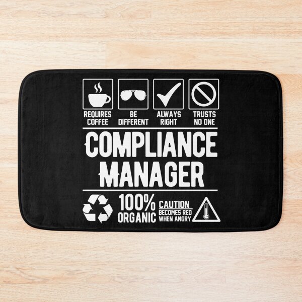 Item preview, Compliance Manager Job designed and sold by Graficof.