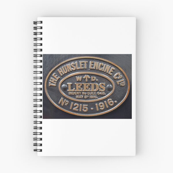 Item preview, Hunslet steam engine makers plate designed and sold by Random Railways.