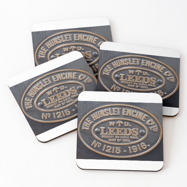 Item preview, Hunslet steam engine makers plate designed and sold by Random Railways.