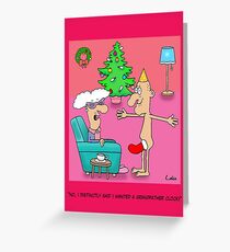 Funny Grandparent's Christmas Greeting Card