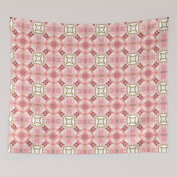 Item preview,  Watercolor Floral Pattern Tile graphic  designed and sold by Openspace2020.