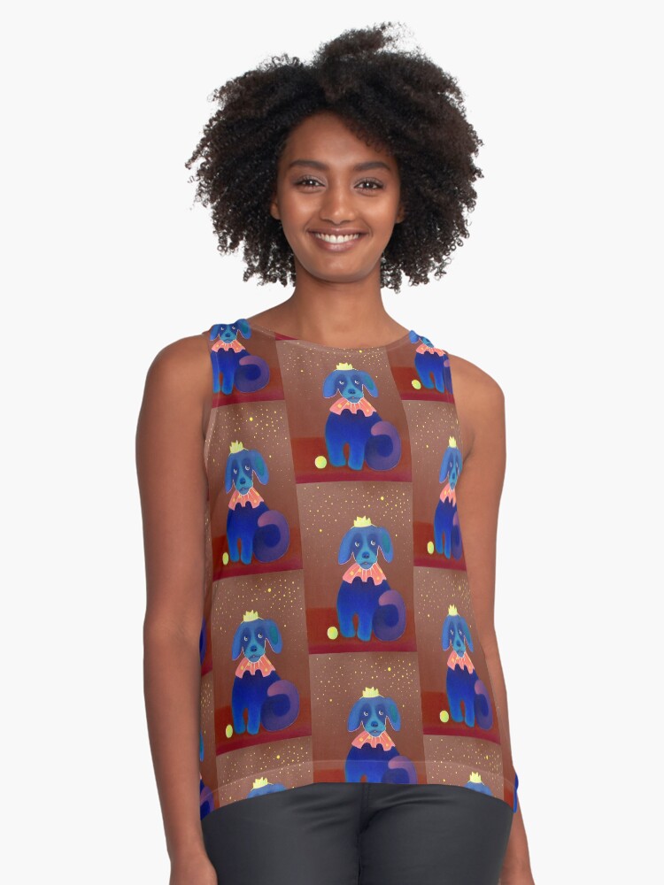 Item preview, Sleeveless Top designed and sold by AnnetteArt.