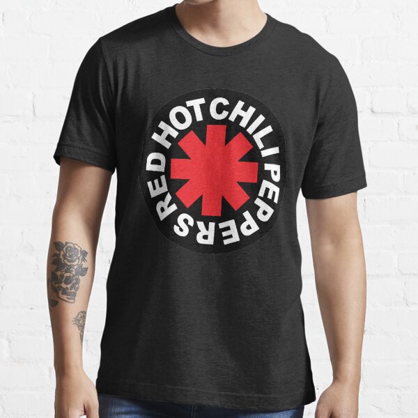 Negro-hotred-rhcp Camiseta esencial
