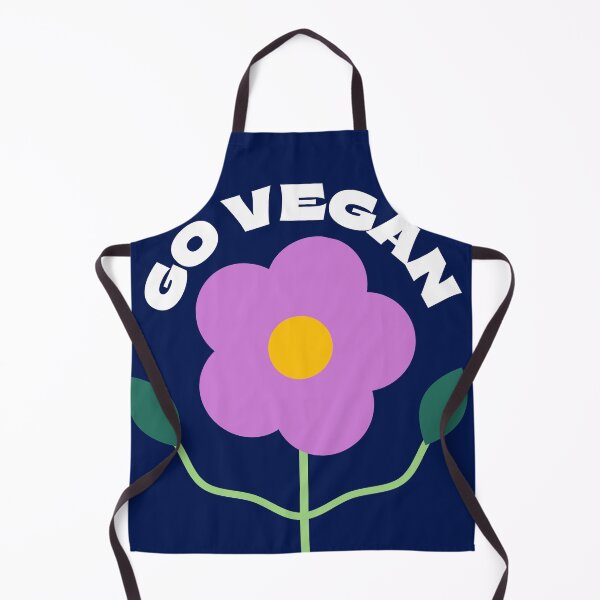 Item preview, GO VEGAN flower cute designed and sold by TamaraSeagrams.