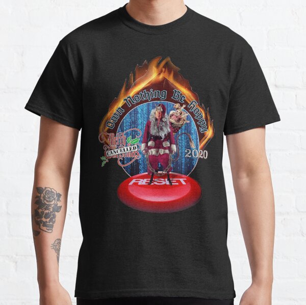 Krampus Satan Klaus: Buy Nothing Be Happy Classic T-Shirt