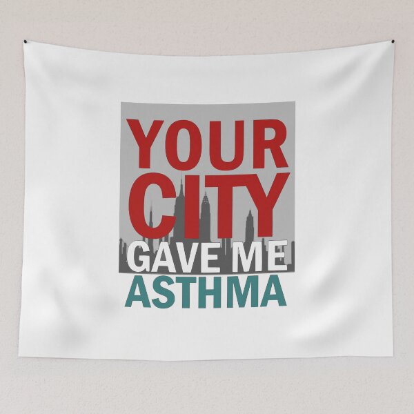 Item preview, Your city game me asthma designed and sold by aktiveaddict.