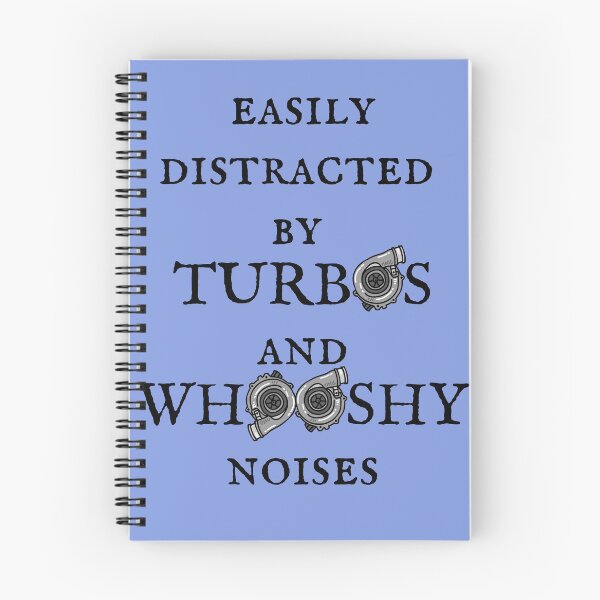 Item preview,  Easily Distracted by Turbos and Whooshy Noises v2 designed and sold by NikNanjappa.