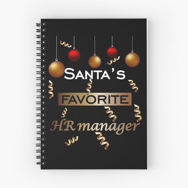 Item preview, Santa’s Favorite HR Manager  designed and sold by VikiQuick.