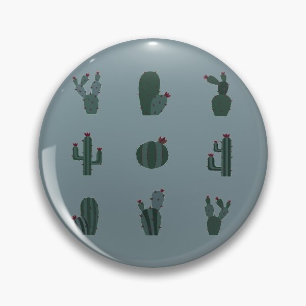 Aperçu de l'œuvre Pack multiple de succulentes cactus bleu cendré créée et vendue par everything4eva.