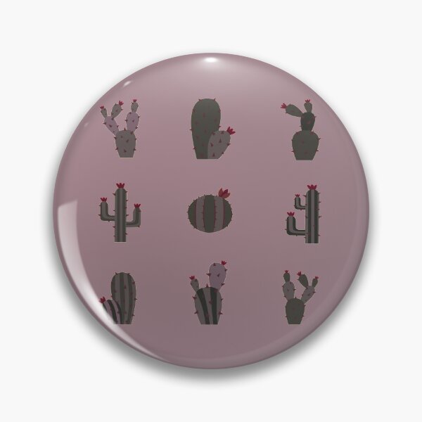 Aperçu de l'œuvre Pack multiple de succulentes cactus rose cendré créée et vendue par everything4eva.