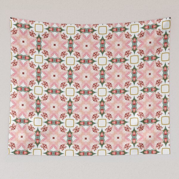Item preview, Watercolor Floral Pattern Tile graphic  designed and sold by Openspace2020.