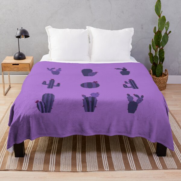 Aperçu de l'œuvre Pack multiple de plantes succulentes de cactus violets créée et vendue par everything4eva.