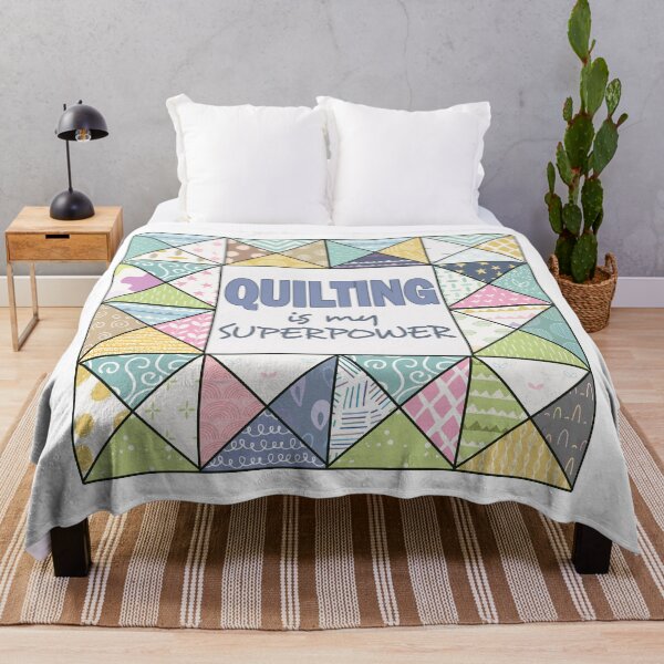 Item preview, Quilting Is My Superpower designed and sold by TeeandToast.