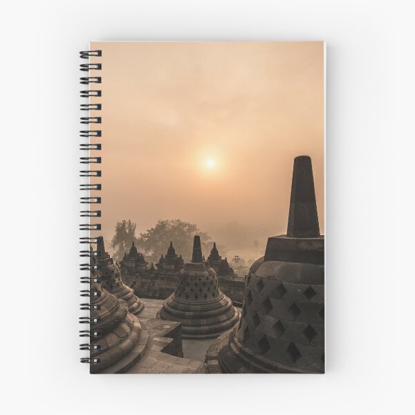 Item preview, Borobudur Temple at Sunrise in Central Java, Indonesia designed and sold by raisbeckfoto.