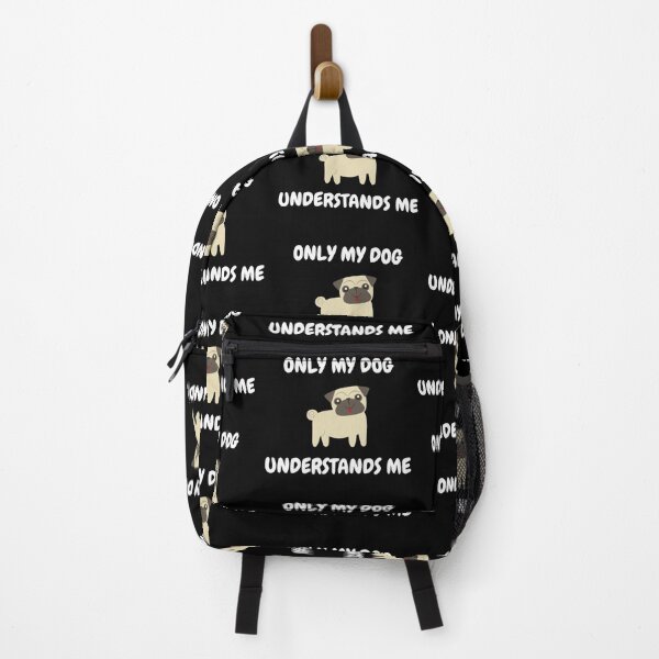 Item preview, Only My Dog Understands Me In Black designed and sold by LuckyKermit.