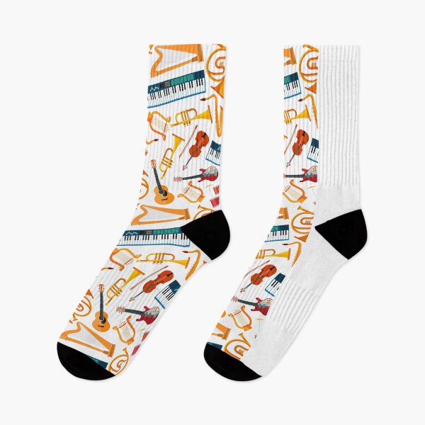 Item preview, Musical Instrument Pattern designed and sold by TrendingTees4u.