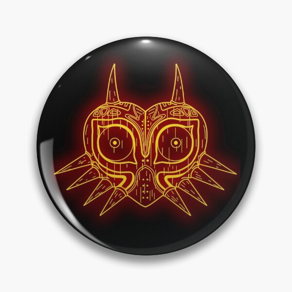 Item preview, Orange mask black background designed and sold by Jess-Xs.