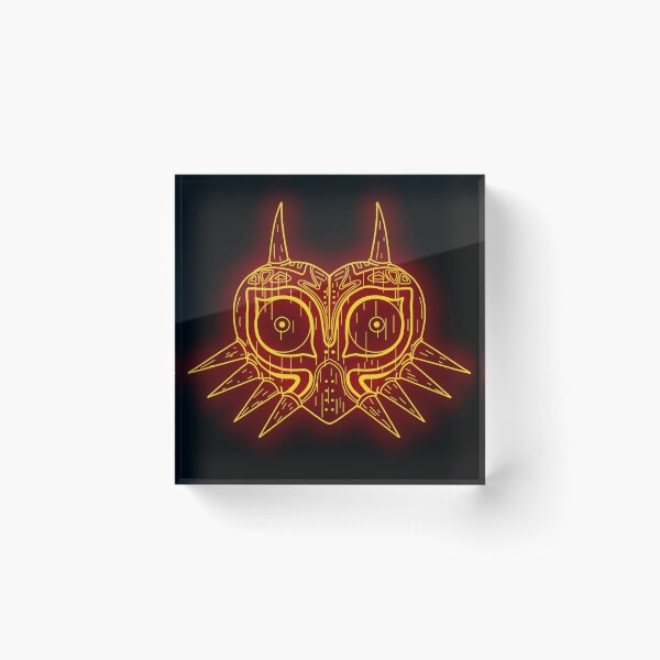 Item preview, Orange mask black background designed and sold by Jess-Xs.